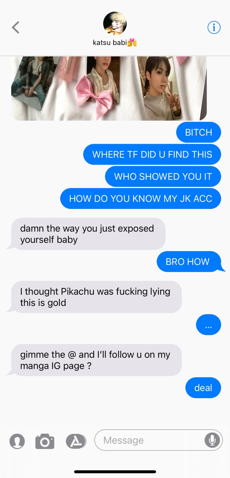 You Two Share Your Deepest And Darkest Secrets! || Katsuki Text Au