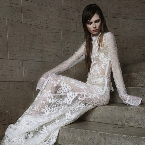 Come take a look at @verawanggang’s edgy new bridal collection on bridalmusings.com. The gothi