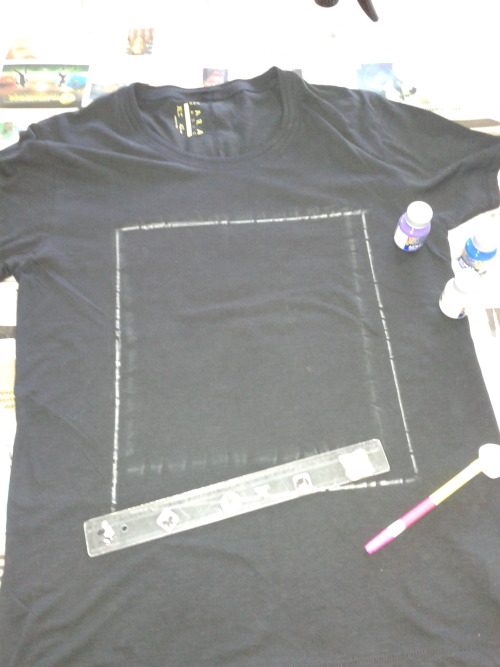 yelyahwilliams: thedaciuk: My T- Shirt is ready for the show.     Countdown starting 
