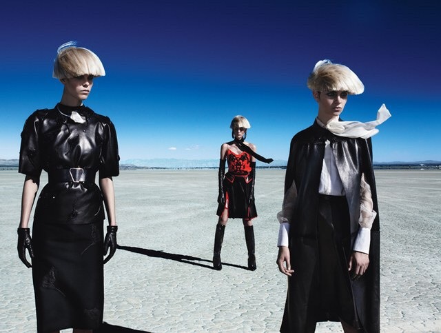 worldsmoda: #flashbackWM  Meghan Collison, Magda Laguinge &amp; Zuzanna Bijoch