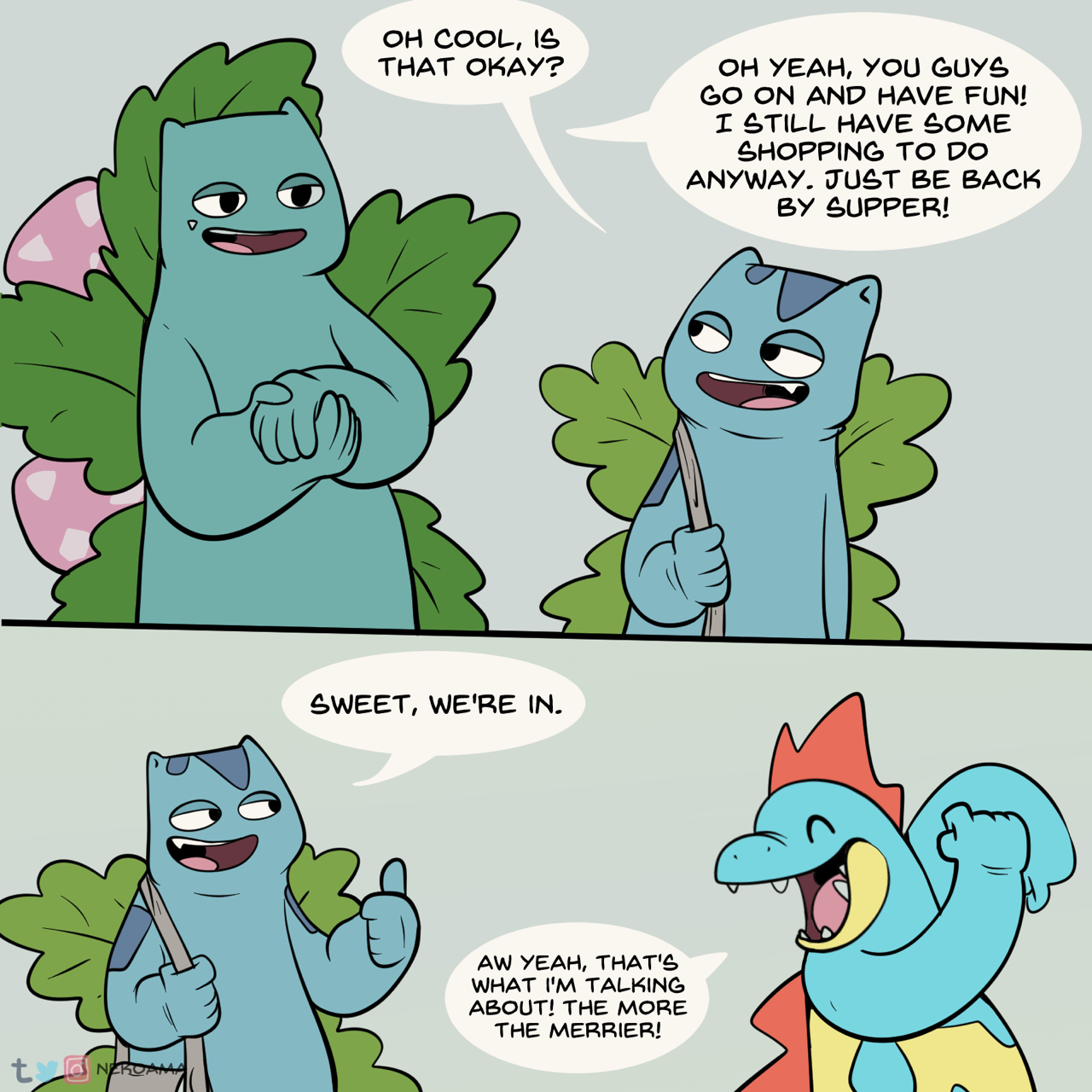 nekoama:  The Incredi-Buh Journey part 2  x3