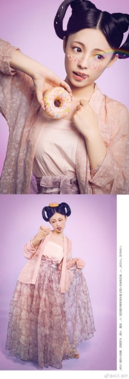 dressesofchina:Hanfu Dessert cosplays