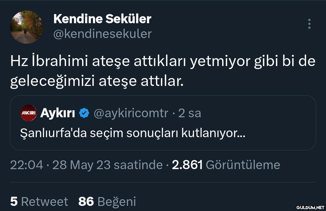 Kendine Seküler...