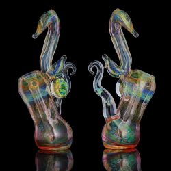 weedporndaily:  My friend asked me to shoot his gorgeous Ira, aka: @makabillion bubbler, circa 2009 ⏳⌛️ # 📸 photo by @iamjeffdimarco by @iamjeffdimarco