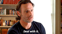 rickgrimespls:  What advice would your Season 6 character give your first season character? 
