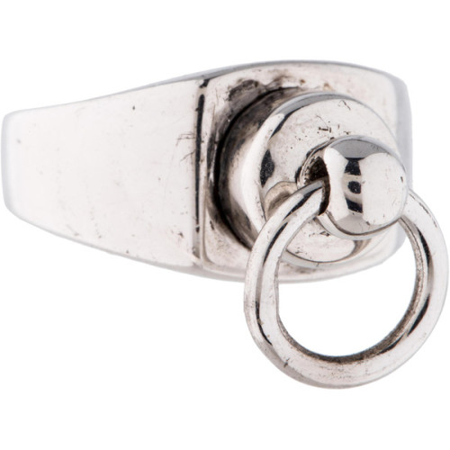 Pre-owned Eddie Borgo Pierced Ring ❤ liked on Polyvore (see more eddie borgo rings)