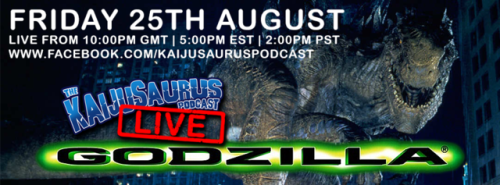 kaijusaurus:GIVEAWAY TIME! During this Friday’s LIVE Godzilla ‘98 episode of the Kaijusaurus Podcast