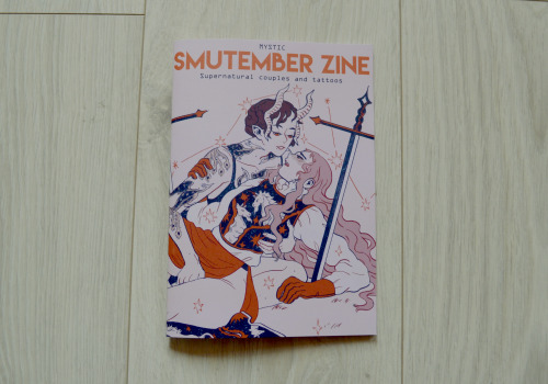 juliettecousin:My new Smutember Zine will be available this Wednesday, 10 AM (France Timezone) in my