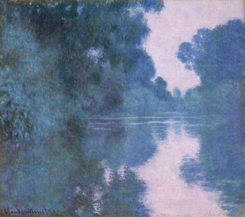 Morning on the Seine near Giverny 02, 1897, Claude Monethttps://www.wikiart.org/en/claude-monet/morn