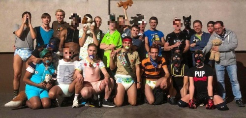 clumsy-toddler: Last weekend we had a big diaper party at the quälgeist in Berlin with around 2