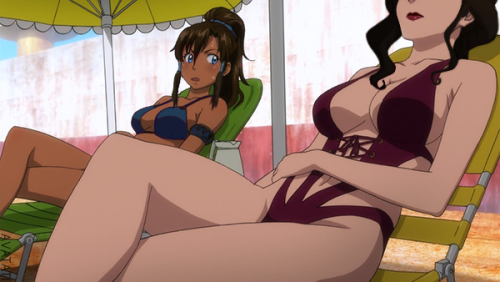 avatati:  So I saw a post from Suisei no Gargantia and thought of Korrasami..   <3 <3 <3