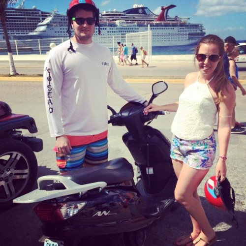 We rode scooters in Mexico #SB2K15