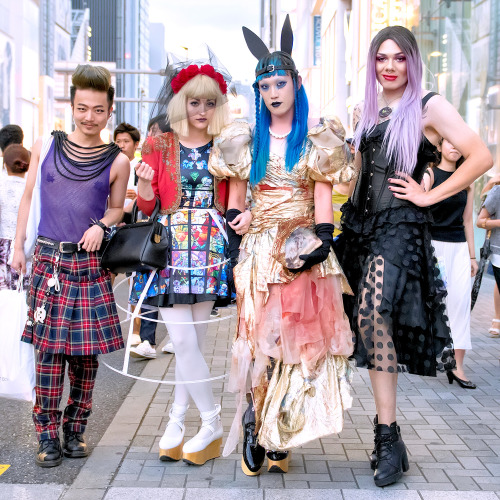 On the street in Harajuku, Japan.