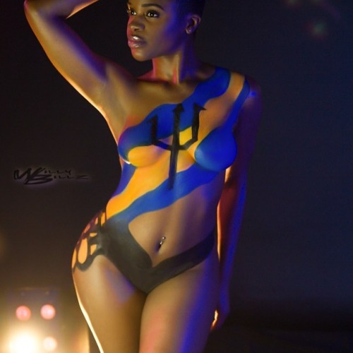 Pretty Girls Paint! From August 1st-4th in Barbados get bodypainted! (at Christ Church, Barbados)