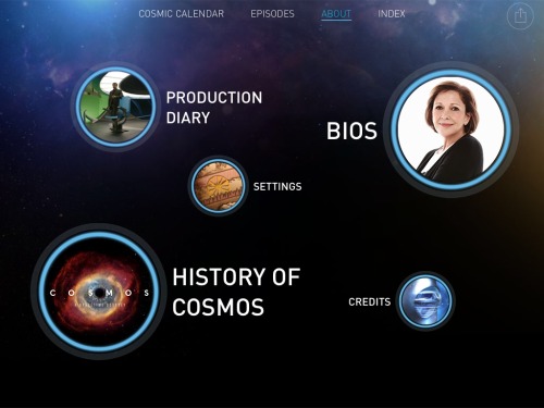 Cosmos A Spacetime Odyssey for Android and iOS + Create Your Own Message to The Cosmos 