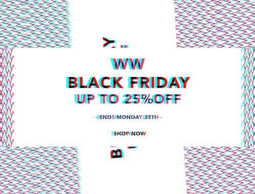 BLACK FRIDAY at Wrong Weather is on! From Juun.J, Maison Margiela, Raf Simons, Damir Doma, J.W.Ander