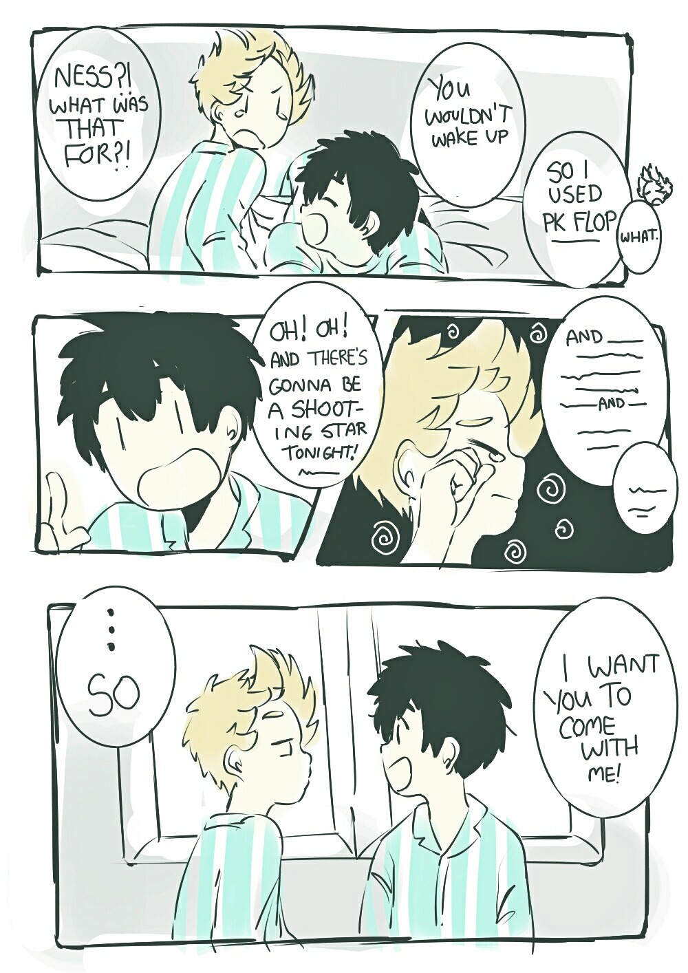 sumikoii:  Part 1  I’m gonna try to stay up all night just to finish comic because