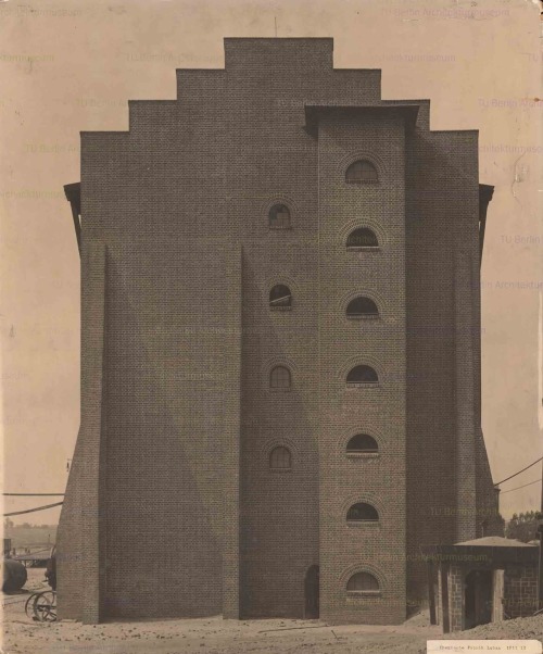 Hans Poelzig, chemical plant, Luban 1909