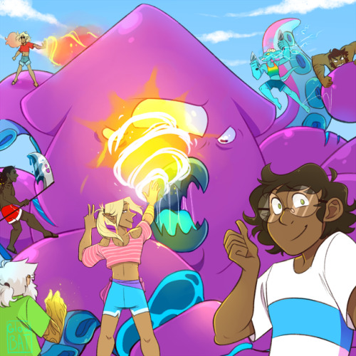taako-youknowfromtv:glowbat:The idea behind this is the b.o.b/ipre gang are all having a beach get t