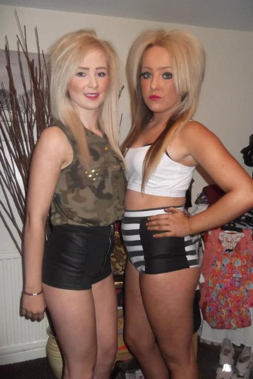 Slut On The Right Needs Banging So Hard!