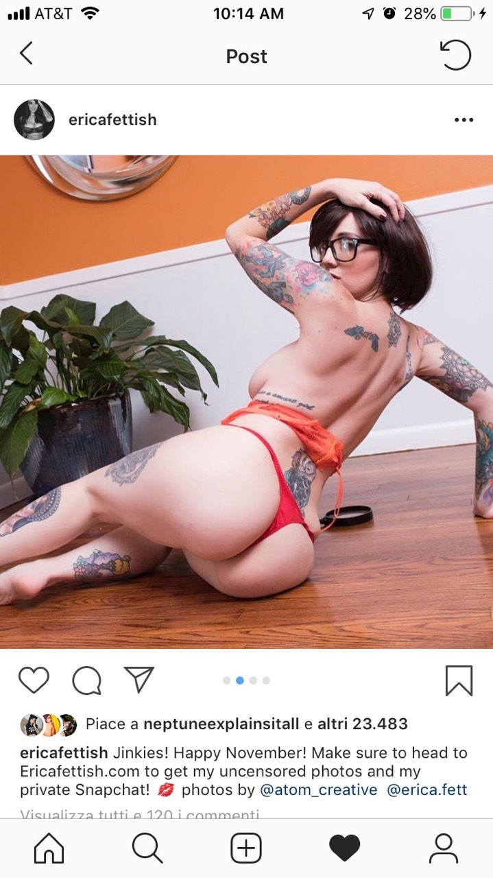 Uncensored erica fett Erica Fett