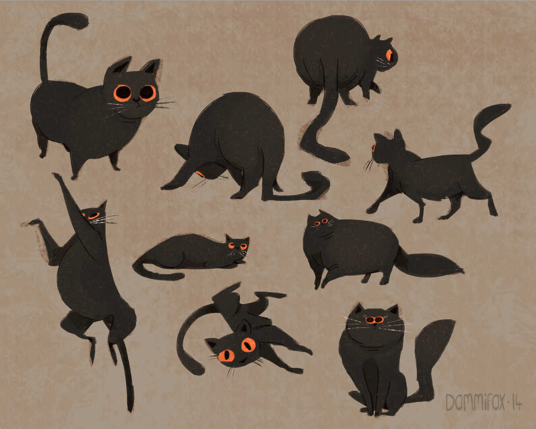 dommifox:  Thinking about cats a lot lately…