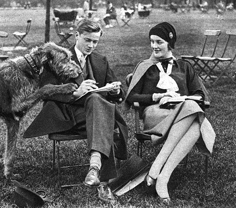 Diana Mitford with her husband Bryan Guinness... - Durham WASP