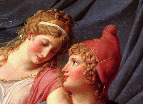 davoser-tagebuch:  The Loves of Helen and Paris by Jacques Louis David 