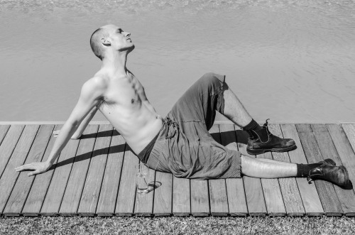 gaypauli:  D. in the sun, Mallorca April 2015