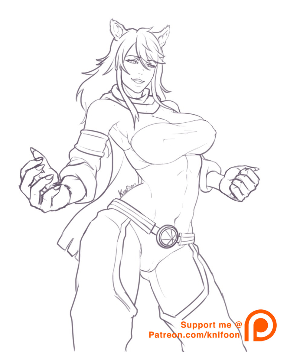 Leone from Akame ga Kill!I totally forgot i said i would draw her. So here you go.Should