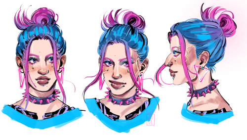 Literally All I Got When It Comes To My Cyberpunk Art... Like These Arent Even All My V's Just 2 Of The