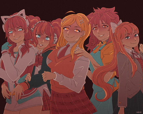cartyrs: no need to be afraid, we r just harmless pink visual novel girls ^_^[all my links]