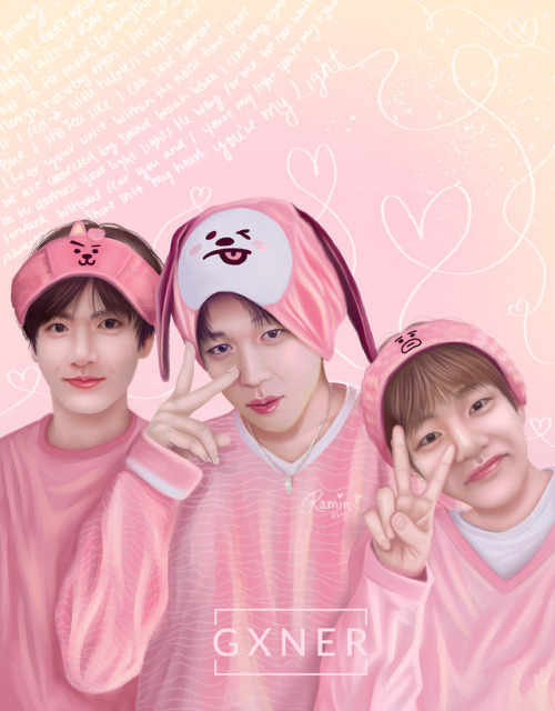 So this piece was kinda tricky for me. But here is the lovely maknae line in bt21 character merch (s