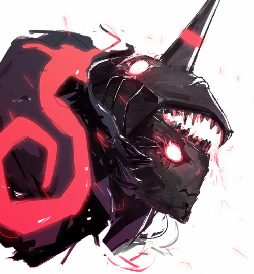 scottcok:I tried to draw Obsidian looking like Eva 01…