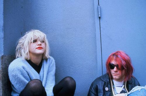 kurt-is-my-beautiful-boy:  Kurt Cobain & Courtney Love