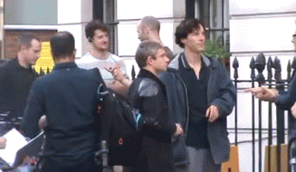 anything-sherlock:My son at #Setlock being a cutie pieyour face….sir……too pure&