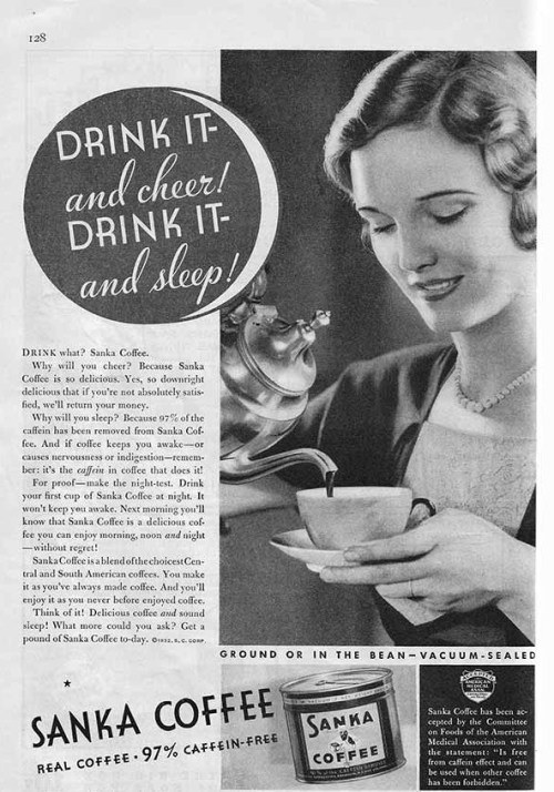 Coffee Ads via 1950s