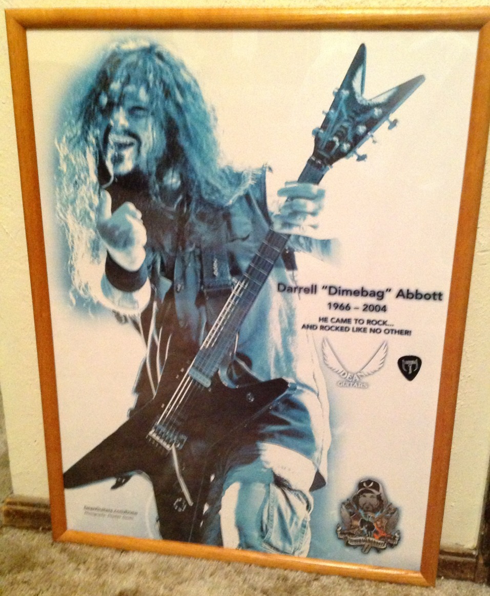 Thinking of dime today&hellip;.ive been hanging alot of his pics up around my