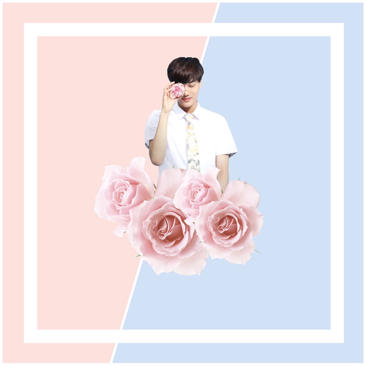 jonginous:“If I had a flower for every time I thought of you, I could walk in my