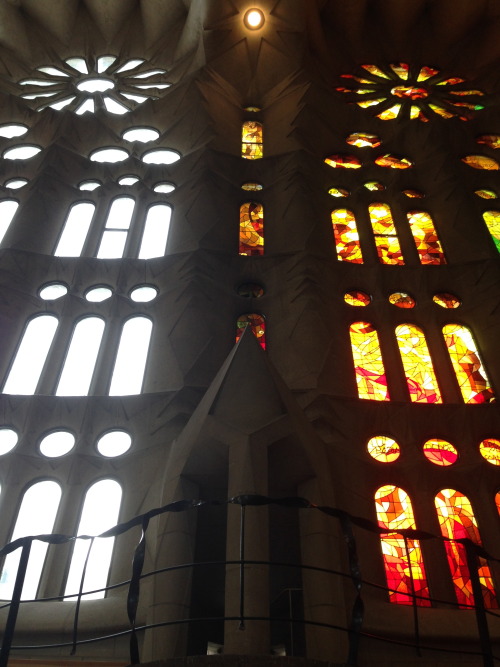 stopdropandvogue: La Sagrada Família in Barcelona, Spain I had not stepped foot in a Church s