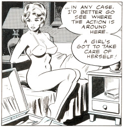 thebestcomicbookpanels:Cannon by Wally Wood