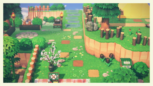 Aria’s campsite right now is lookin pretty cute, I think.  ^^  Been working on this for the last few