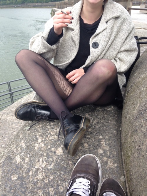 exrayed:  fumerr:  My (male) teacher told me my clothes were cool and that I’m punk!?! Thanks I guess?   x