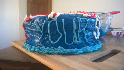 whatitmeanstocare:i am more proud of this cake than I am my college degree. 