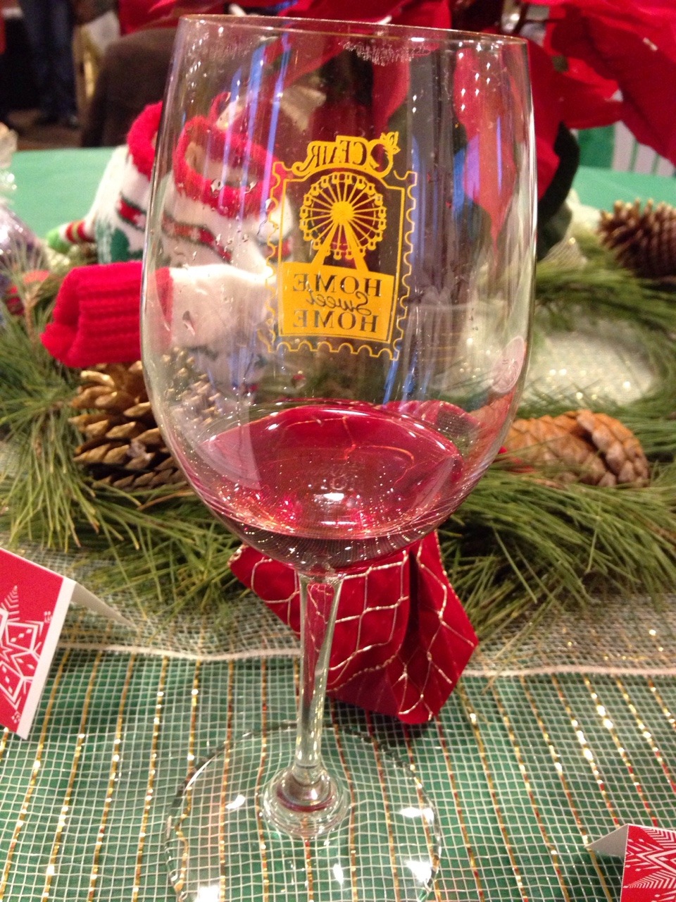 Currently at a wine maker&rsquo;s Christmas party and having some amazing pomegranate