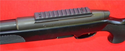 gunrunnerhell:  Steyr SSG-69 PIIA variant of the SSG-69, these rifles precision rifles are highly sought after and renown for their accuracy. In the second photo, what looks like rough machine marks on the barrel is actually the diamond shaped texture