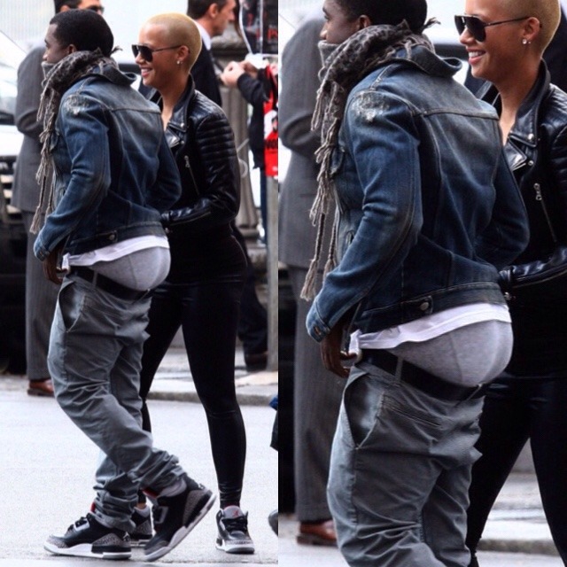 takethatdicknigga:  Kanye has the phattest ass in the game 👅 **Plus added bonus