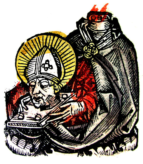 St. Denis, Nuremberg Chronicle, 1493