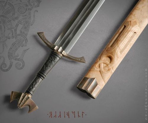 art-of-swords: Handmade Swords: Dagfinnr – Day Finder — Dragon Slayer’s Sword Make