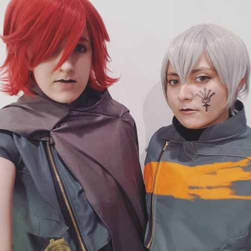 Pics with @rogueconduit from Dokomi Saturday! &lt;3A handful of people actually recognized us and it